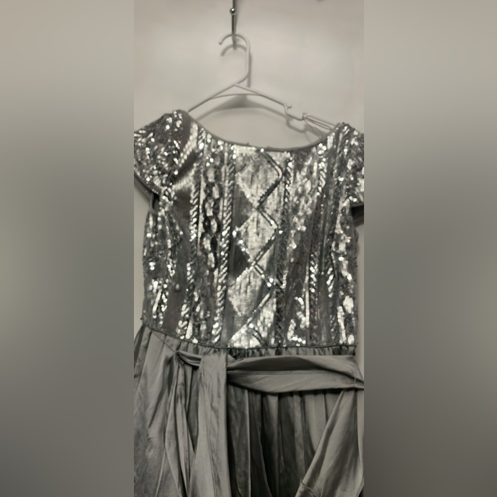 Gray gown